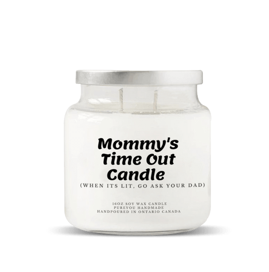 "Mommy Time Out" Soy Wax Candle