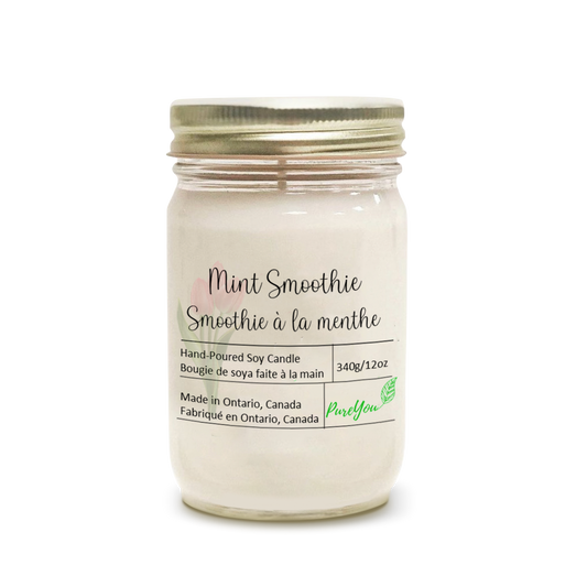 Mint Smoothie Soy Wax Candle