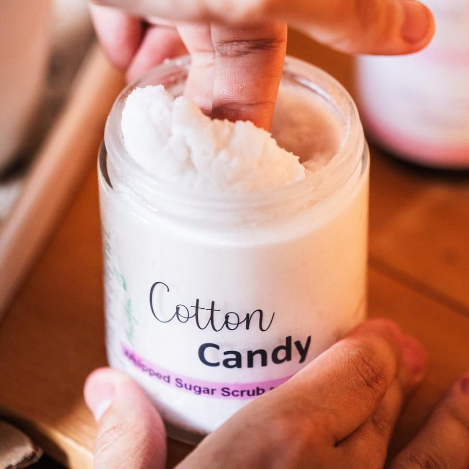 Cotton Candy Whipped Sugar Scrub