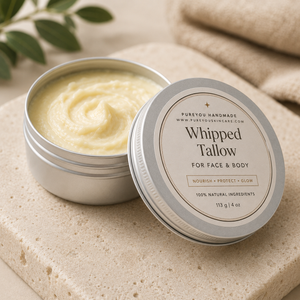 Whipped Tallow for Face & Body