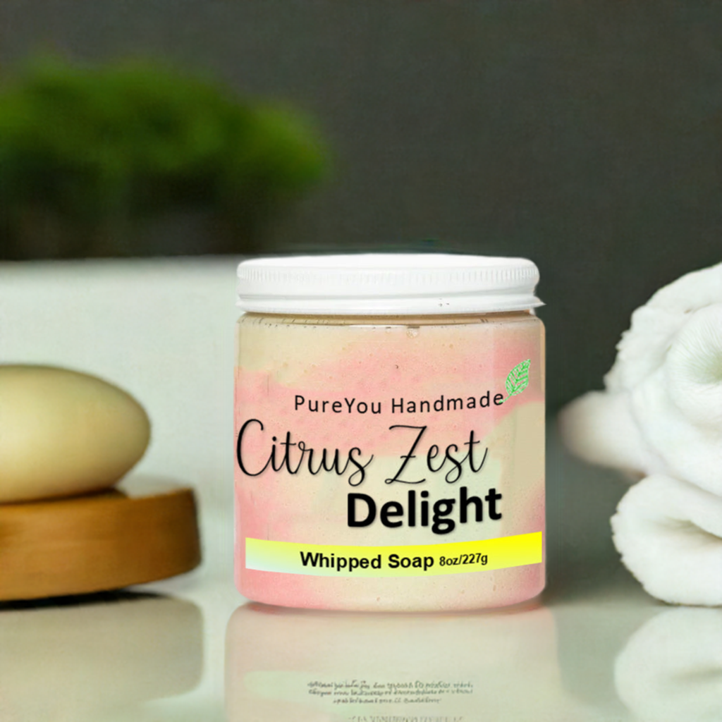 Citrus Zest Delight Whipped Soap