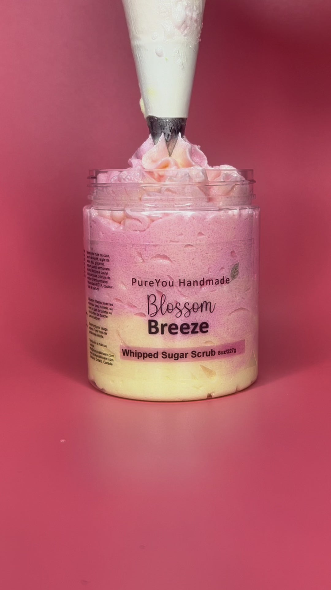 Blossom Breeze Whipped Sugar Scrub