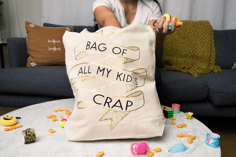 Kid's Crap Tote Bag
