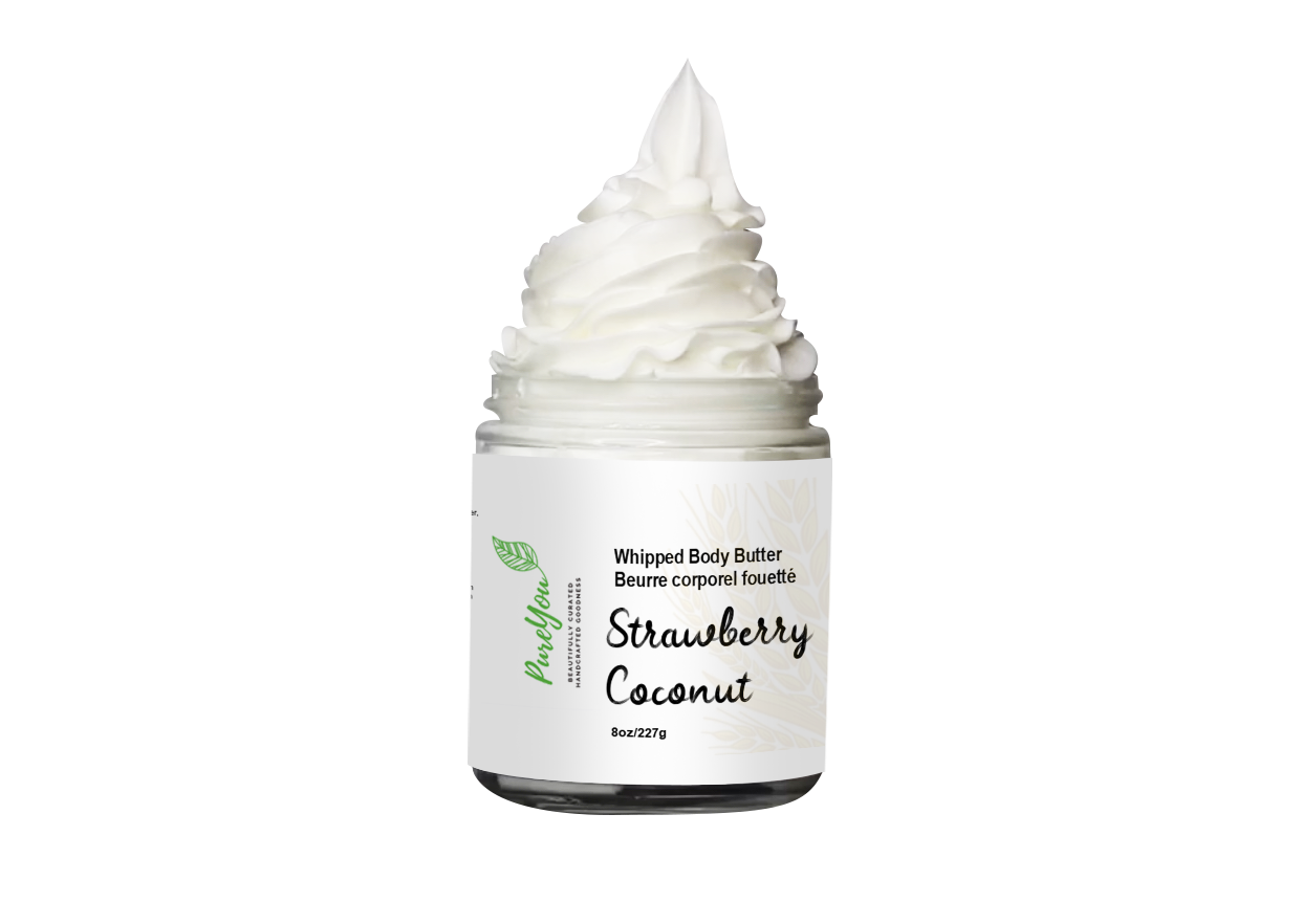 Strawberry Coconut Whipped Body Butter