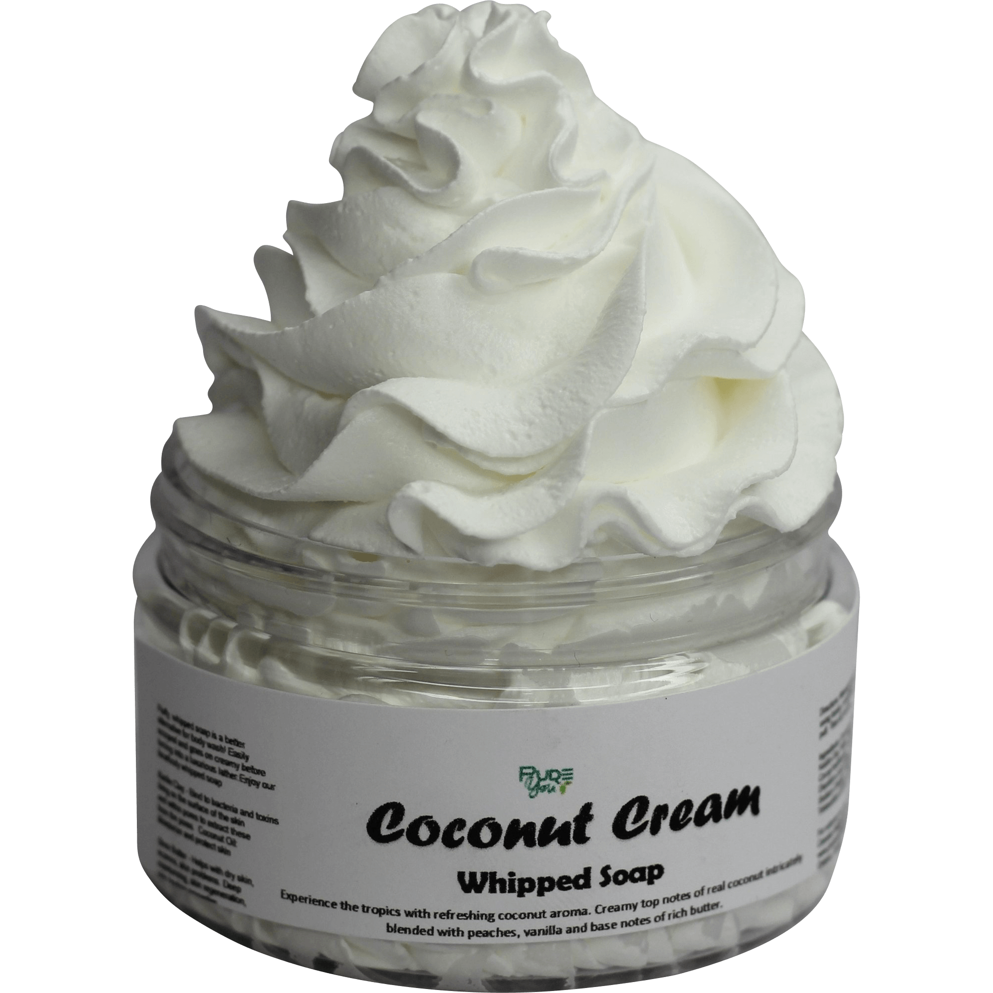 Coconut Cream Whipped Soap - PureYou Handmade