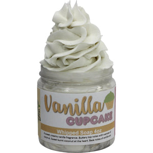 Vanilla Cupcake  Whipped Soap - PureYou Handmade