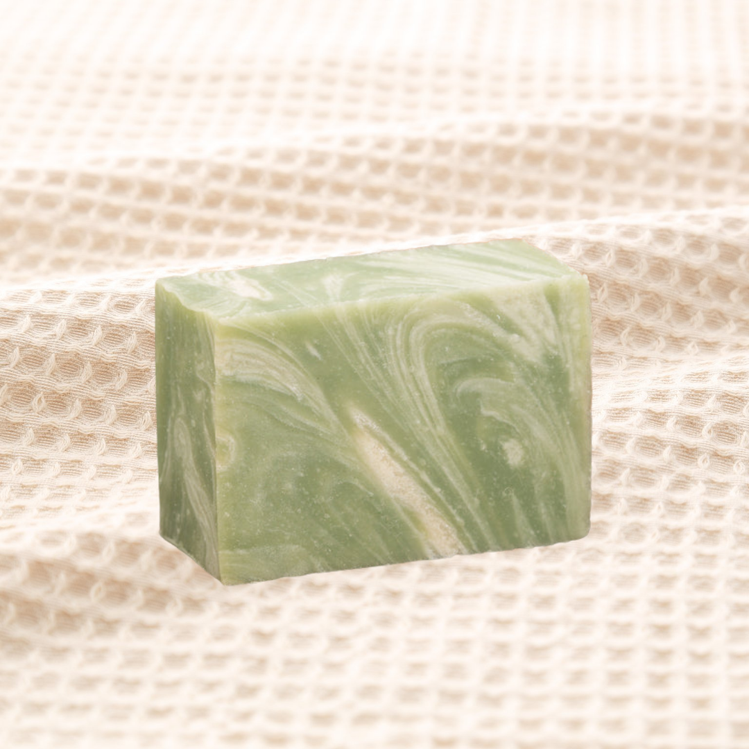 Green Clay, Shea & Mint Cold Processed Soap