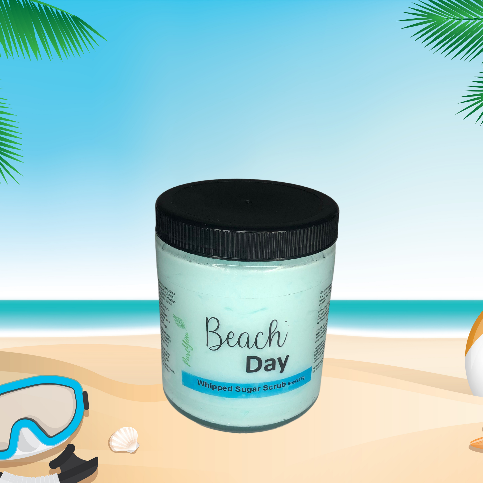 Beach Day Whipped Sugar Scrub