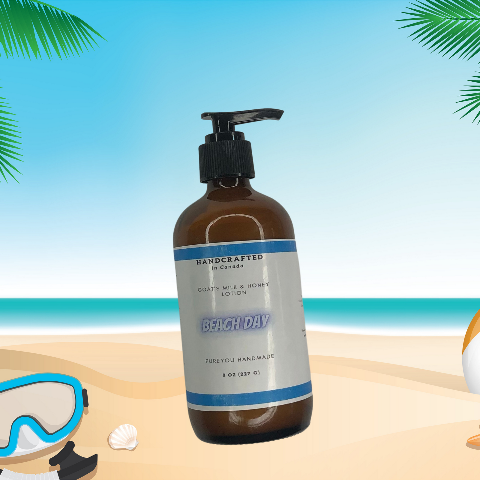 Beach Day Goat's Milk and Honey Lotion