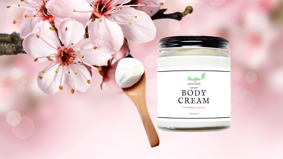 Spring Scented Velvet Body Cream (Choose your scent)