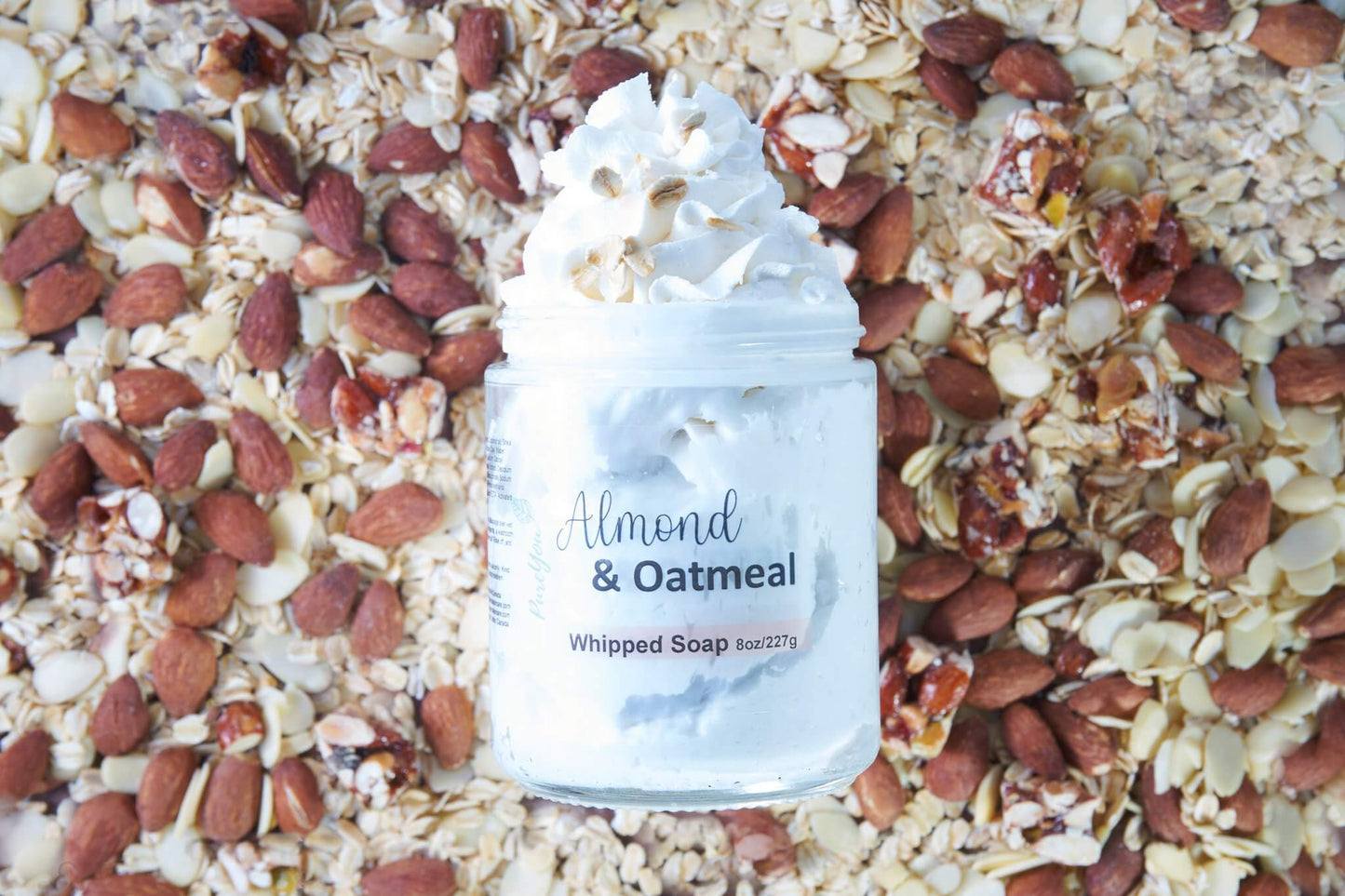 Almond & Oatmeal Whipped Soap