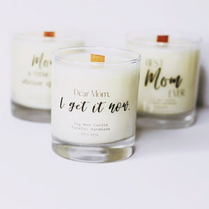 “Dear Mom” Soy Wax Candle