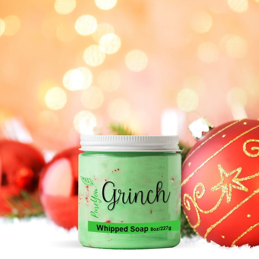 Grinch Whipped Soap