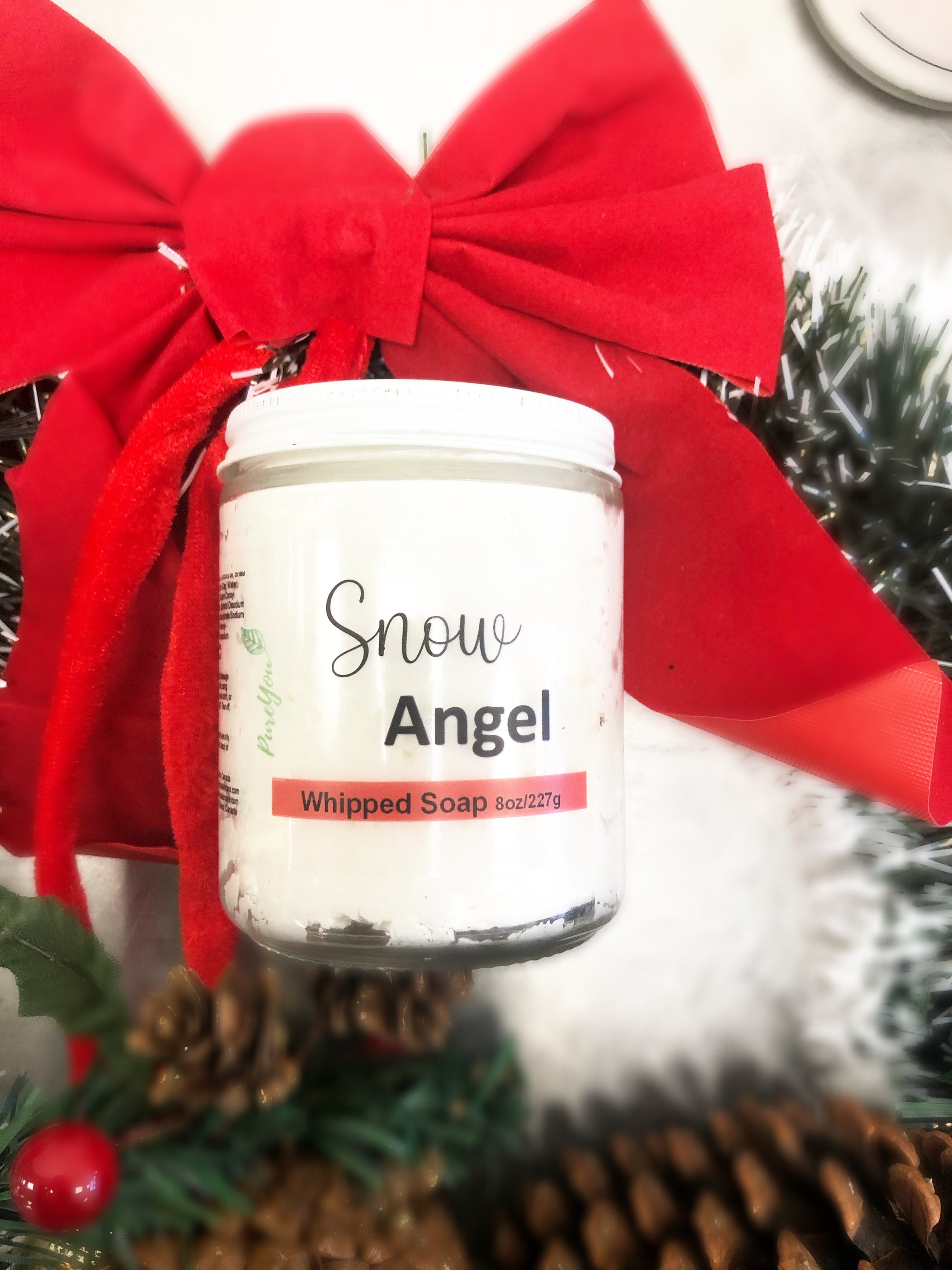 Snow Angel Whipped Soap