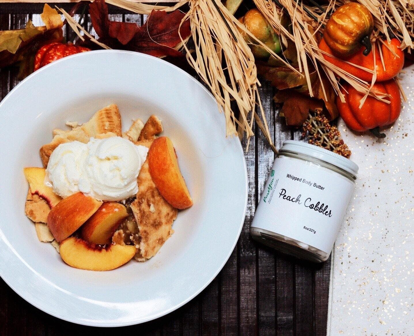 Peach Cobbler Whipped Body Butter - PureYou Handmade