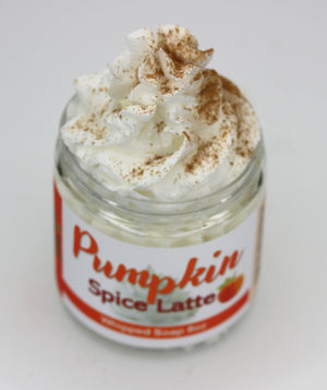 Pumpkin Spice Latte Whipped Soap - PureYou Handmade