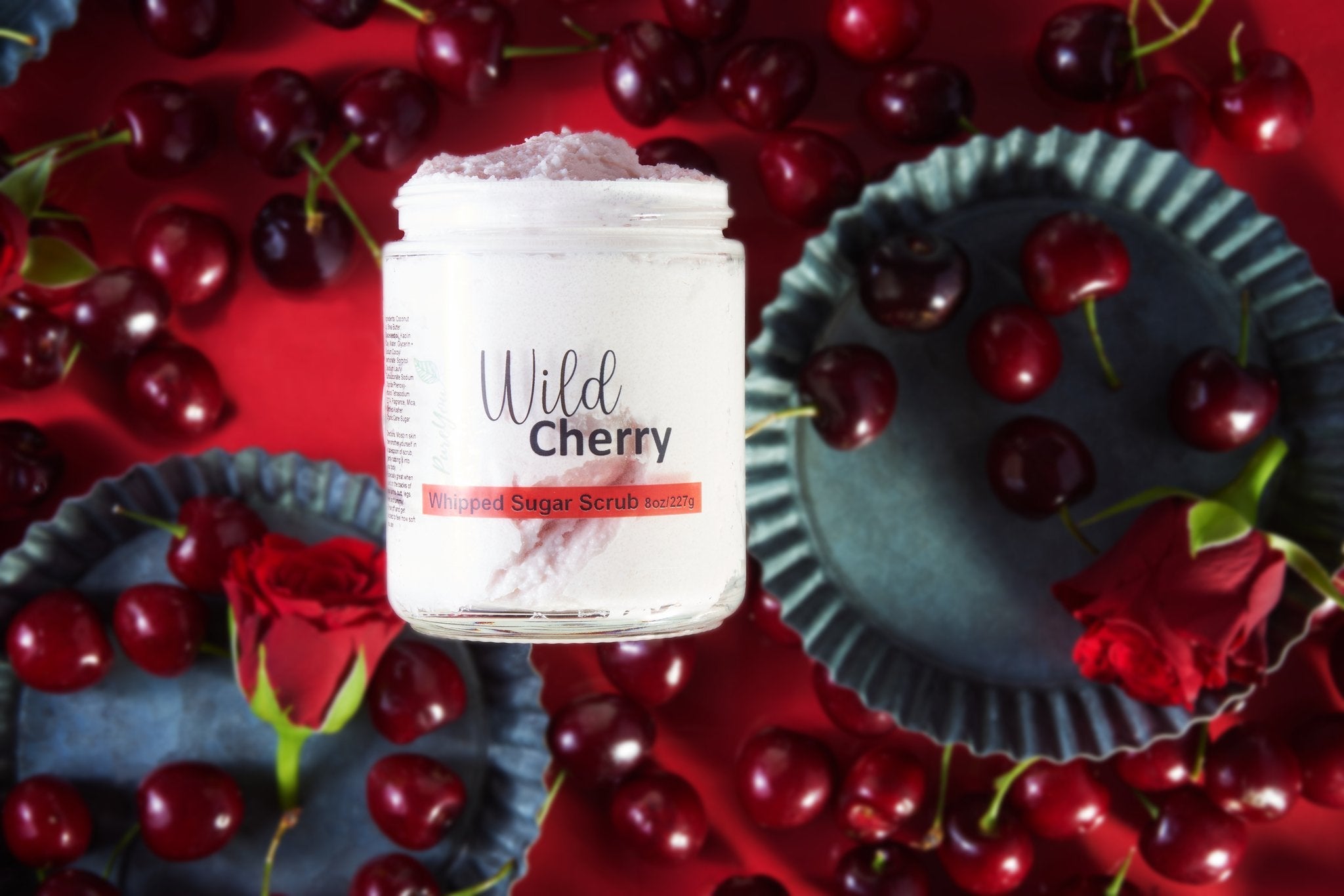 Wild Cherry Whipped Sugar Scrub